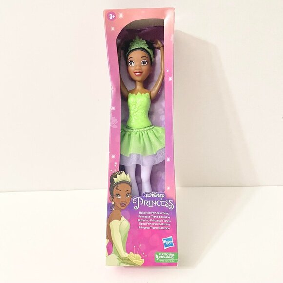 Disney Princess Tiana Ballerina Doll Hasbro Damaged Box - Picture 1 of 15